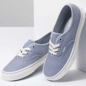 Kids woven blue vans
